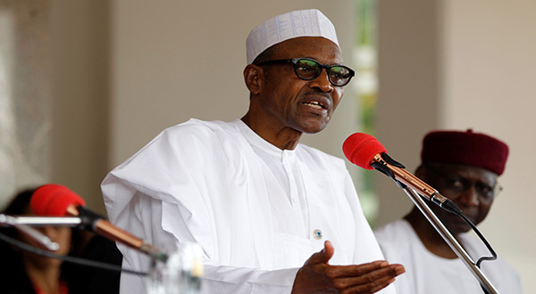 Nigerian President Muhammadu Buhari